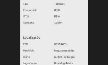 Imagem 3: Terreno Barato Terreno / lote com venda por R$30.000