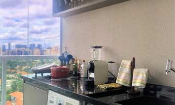 Imagem 5: Apartamento mobiliado 1 suíte próx. metrô Campo Belo, Brooklin, Berrini, Moema, V Olímpia