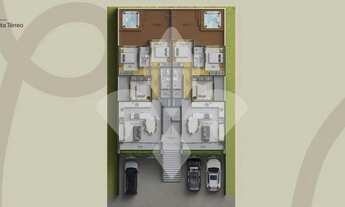 Imagem 3: Apartamento com garden e sacada com 3 dormitórios - Jardim Panorâmico, Garopaba/SC