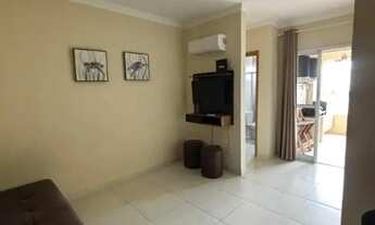 Imagem 5: Apartamento Mobiliado com 1 dorm Frente Rua em Prédio Frente Mar - Vista Mar!!