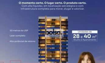 Imagem: Apartamento para venda com 28 m² e 1 quarto