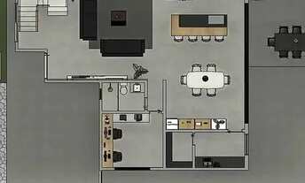 Imagem 3: Casa à venda em Paulínia, Parque Brasil 500, com 4 suítes, com 313.52 m², Santorini Reside