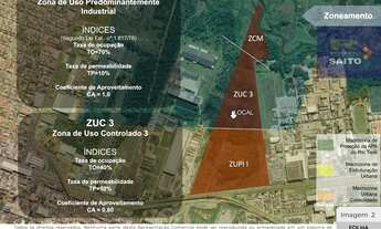 Imagem 3: Área para venda possui 266.876,47 m²- Vila Theodoro, Suzano - SP