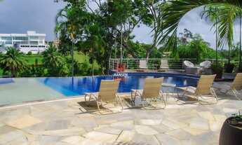 Imagem 3: CMansão em frente a lagoa á venda no condomínio Encontro das Águas - Lauro de Freitas -Bah