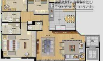 Imagem: Apartamento 3 Dormitórios SUÍTE 3