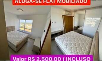 Imagem: Flat com 44m2, mobiliado, localizado no