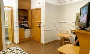 Imagem 3: Flat tipo Studio mobiliado com serviços, sem burocracia no coração do Jardim Paulista. Con