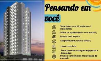 Imagem 2: Vendo apartamento na planta no jardim satélite! 2 dormitórios C/ varanda e ENTRADA FACILIT