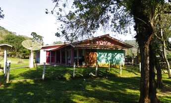 Imagem 6: Chácara Campo Magro 43.076m², plano, rio, prox. Morro Palha, casa c/ salão, 20Km Santa Fel