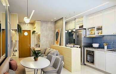 Imagem 2: Apartamento para venda possui 78 metros quadrados com 3 quartos