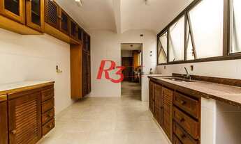 Imagem 6: Amplo apartamento para venda ou locação, 4 dormitórios - 270m² - Na Vila Rica em Santos/SP