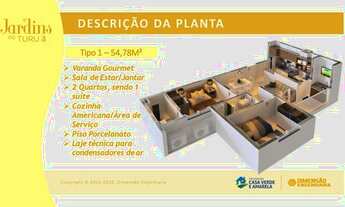 Imagem 2: B128 Apartamento para venda tem 72 metros quadrados com 3 quartos em Turu - São Luís - MA