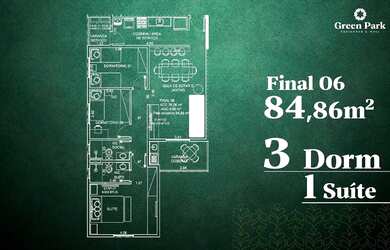Imagem 6: Cotas de apartamento no Bairro Parque Industrial - SJC