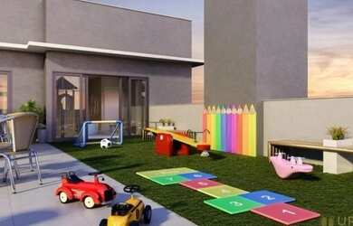 Imagem 7: Apartamento (na planta) de 02 dormitórios + sacada com churrasqueira no bairro São Vicente