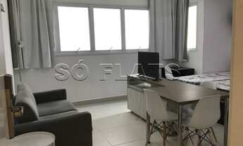 Imagem 4: Flat para locação no Atrium Augusta, contendo 30m², 1 dormitório e 1 vaga de garagem