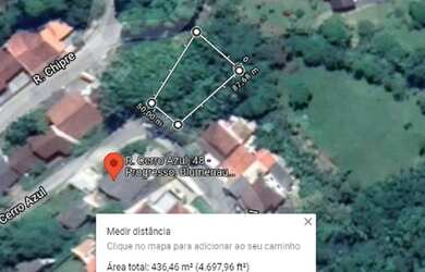 Imagem 2: Oportunidade! Terreno com 415,00m² Privativos abaixo do Valor de mercado em Blumenau/SC