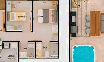 Imagem 2: Cobertura com 2 dormitórios à venda, 98 m² por R$ 1.350.000 - Cabo Branco - João Pessoa/PB