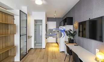 Imagem 3: Apartamento com 1 dormitório para alugar, 25 m² por R$ 4.764,00/mês - Vila Mariana - São P