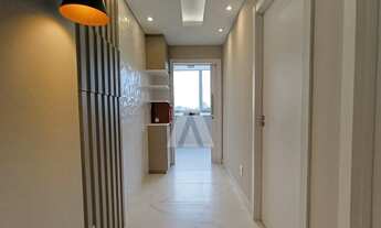 Imagem 2: Sala comercial mobiliada, com 2 cômodos e 1 lavabo. localizada no bairro Glória