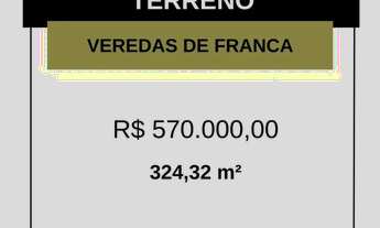 Imagem: TERRENO RESIDENCIAL em FRANCA - SP, VEREDAS