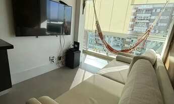 Imagem 2: Apartamento 2 qts c/suíte mobiliado Vista Pedra da Gávea - Union Barra Olímpica