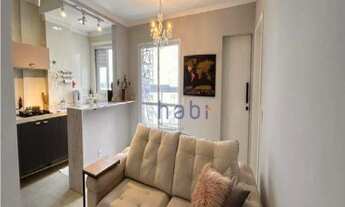 Imagem 5: Apartamento com 1 dormitório para alugar, 44 m² por R$ 3.141/mês - Condomínio House Campol