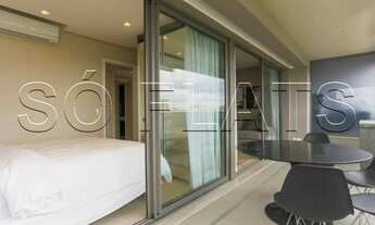 Imagem 7: Flat para locação completamente mobília completa em Pinheiros e próximo da Av Brig. Faria