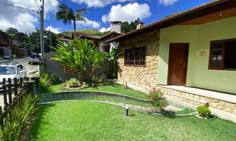 Imagem 4: Casa linear de 3 quartos em condomínio cercado pela mata atlântica à venda na Chácara do P