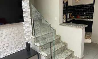 Imagem 5: Sobr condomínio fechado na Chácara Mafalda com3 dorm 1 suíte com sacada banheiro sala lava