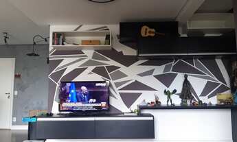 Imagem 6: Apto Trilogy Helbor Mobiliado 77 m² andar alto com 2 quartos e 1 vaga