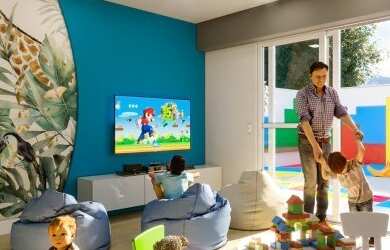 Imagem 3: Apartamento para venda possui 65 metros quadrados com 3 quartos