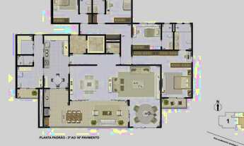 Imagem 4: Apartamento para venda possui 255 metros quadrados com 4 quartos em Duque de Caxias - Cuia