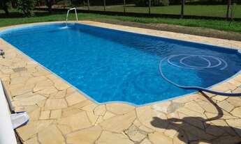 Imagem 2: Chácara para venda possui 317m2 de A/C e 5.025m2 de terreno. Alpes das Águas, com 5 quarto