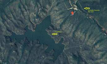 Imagem 2: Fazenda 800ha Cristália/MG - 90 ha Eucalipto, represas e nascentes