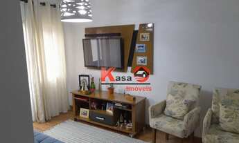 Imagem 2: Apartamento com 2 dormitórios à venda, 75 m² por R$ 371.000,00 - Vila Matias - Santos/SP