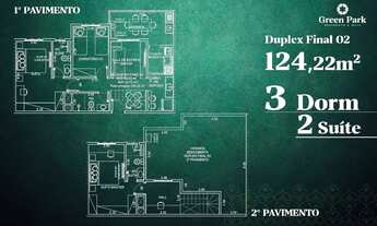 Imagem 7: Apartamento para venda possui 64 metros quadrados com 2 quartos