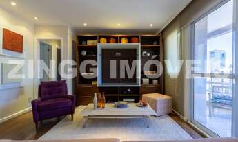 Imagem 2: Apartamento para venda tem 83 metros quadrados com 2 quartos em Cidade Monções - São Paulo