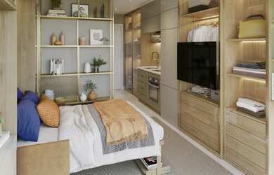 Imagem 6: Apartamento para venda com 42 metros quadrados com 2 quartos em Campo Belo - São Paulo - S