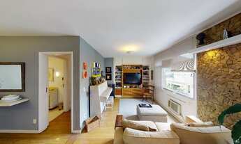 Imagem 6: Apartamento reformado a venda, 110m², 2 quartos sendo 1 suíte. Sala ampliada com quarto re