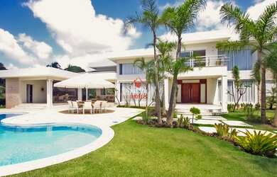 Imagem 2: Mansões de luxo no comdomínio Encontro das Águas - Lauro de Freitas - Bahia