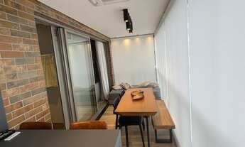 Imagem 3: Apartamento mobiliado a venda com 88 m² com 2 quartos e 1 suíte em Aparecida - Santos