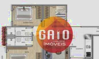 Imagem 3: Apartamento com 3 dormitórios à venda, 79 m² por R$ 320.000 - Centro - Pinhais/PR