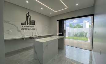 Imagem 2: Casa Alto Padrão No Condomínio Passaredo/Térrea 195m² 3 Suítes/ Área Gourmet e Piscina