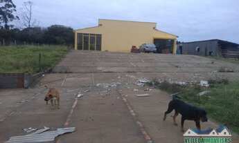 Imagem 2: Velleda aluga pavilhão de 400 m² de alvenaria em Viamão, local pronto!