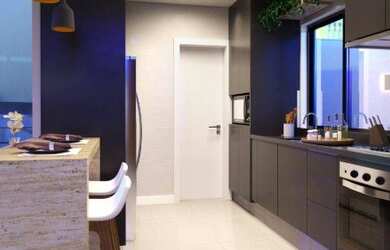 Imagem 6: Casa com 3 dormitórios à venda, 129 m² por R$ 977.170 - Condomínio Dolce Vita - Uberlândia