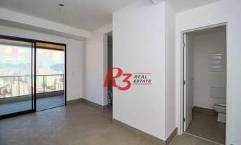 Imagem 2: Apartamento com 1 dormitório para alugar, 54 m² por R$ 4.800,00/mês - Boqueirão - Santos/S