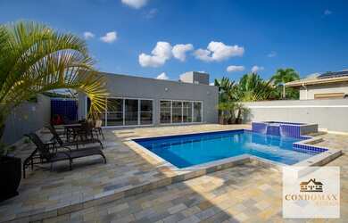 Imagem 7: Casa Térra Mobiliada 4 suítes com Salão de jogos- Condomínio Shambala 2