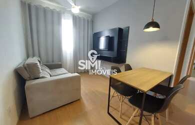 Imagem 2: Apartamento Mobiliado com 02 Quartos no Palmeira Dourada!