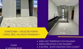 Imagem: 1023 -Linda casa nova á venda cond. Villágio