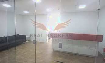 Imagem 4: Sala comercial mobiliada p/ locação em Alphaville com infraestrutura pronta para ocupação